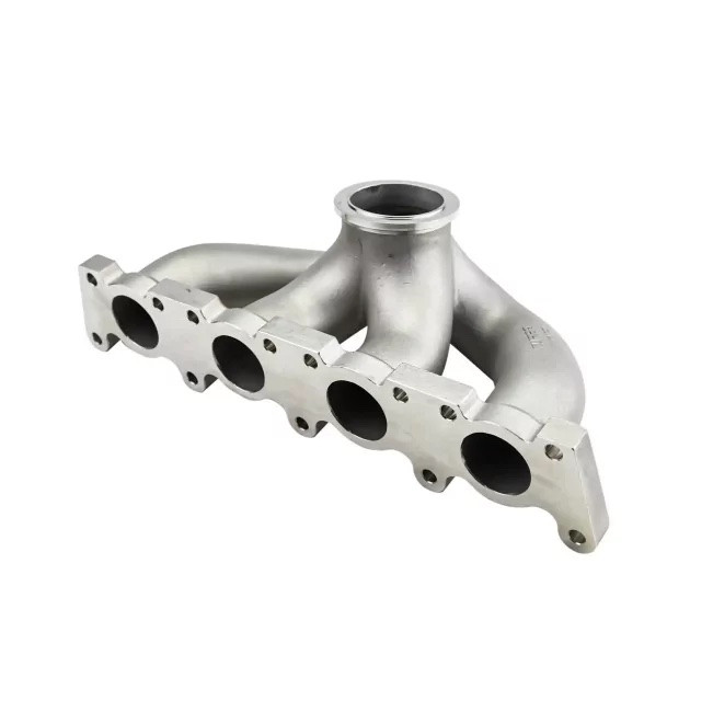 Снимка на 1.8T 20V top-mount turbo exhaust manifold V-band for transverse installation - suitable for Golf 4, A3 8L, Garrett & EFR turbos Boost Parts BP-20-1025