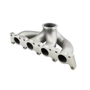 1.8T 20V top-mount turbo exhaust manifold V-band for transverse installation - suitable for Golf 4, A3 8L, Garrett & EFR turbos Boost Parts BP-20-1025