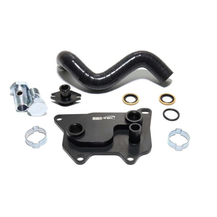Снимка на 2.0 TSI EA888 Gen.3 MQB oil cooler Adapter BAR-TEK ® BAR-TEK Motorsport 21tf289