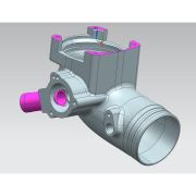 Снимка  на 2.5 TFSI EA855 evo Throttle Body Intake Pipe BAR-TEK Motorsport 21rs425