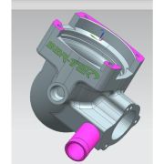 Снимка  на 2.5 TFSI EA855 evo Throttle Body Intake Pipe BAR-TEK Motorsport 21rs425