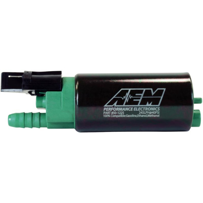 Снимка на 245lph high flow fuel pump with offset inlet AEM AEM Performance Electronic 50-1225