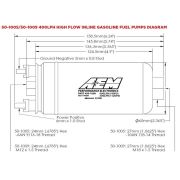 Снимка на 400L Metric 044 High Flow Replacement Fuel Pump AEM AEM Performance Electronic 50-1009 Снимка на 400L Metric 044 High Flow Replacement Fuel Pump AEM AEM Performance Electronic 50-1009
