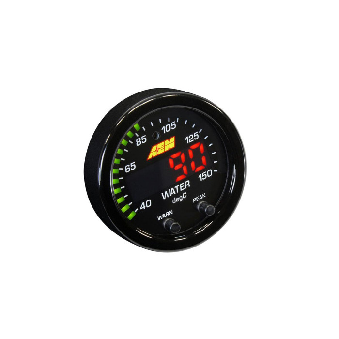 Снимка на AEM X-Series water transmission and oil temperature gauge AEM Performance Electronic 30-0302