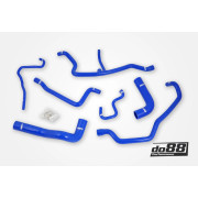 BMW 525i 525ix E34 Coolant hoses Blue do88 do88-kit221B