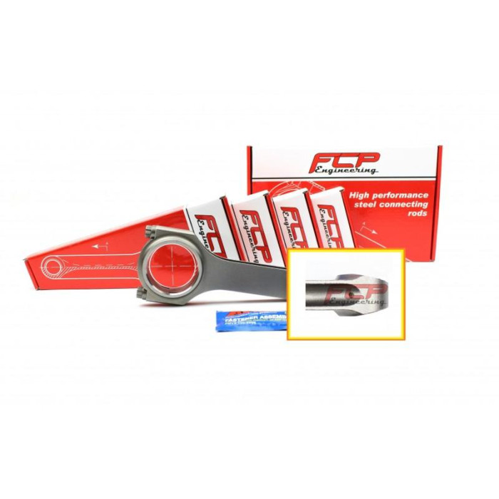Снимка на BMW M47D20 H-beam steel connecting rods 136mm FCP FCPRHB1364830-4