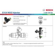 Снимка на Bosch injector 2200cc/3bar 0280158821 BOSCH 0 280 158 821 Снимка на Bosch injector 2200cc/3bar 0280158821 BOSCH 0 280 158 821
