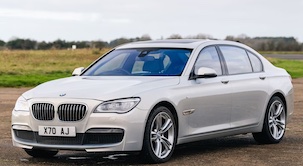 Downpipe BMW 7 Series F02