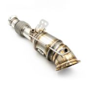 Снимка  на copy of Downpipe BMW Z4 G29 M40i B58 +CATALYTIC CONVERTER HJS 200 cpsi MS RM Motors RM84996