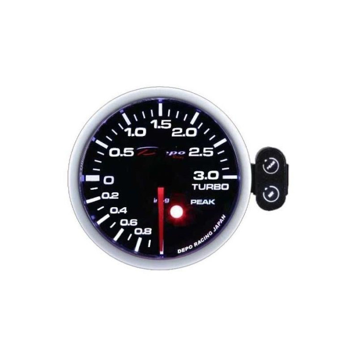 Снимка на Depo Racing 52mm digital boost gauge -1～3 bar PK-WA5201B-3BAR Depo Racing PK-WA5201B-3BAR. 