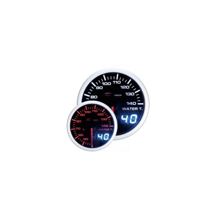 Снимка на Depo Racing digital+analog water temperature gauge 52mm WA5237BLED Depo Racing WA5237BLED. 