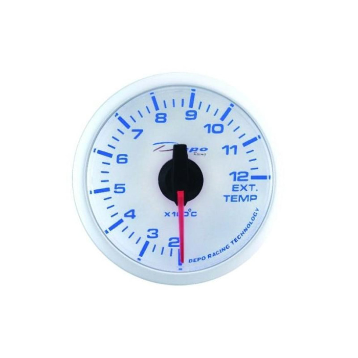 Снимка на Depo Racing digital 52mm exhaust gas temperature (EGT) gauge WBL5257W Depo Racing WBL5257W. 