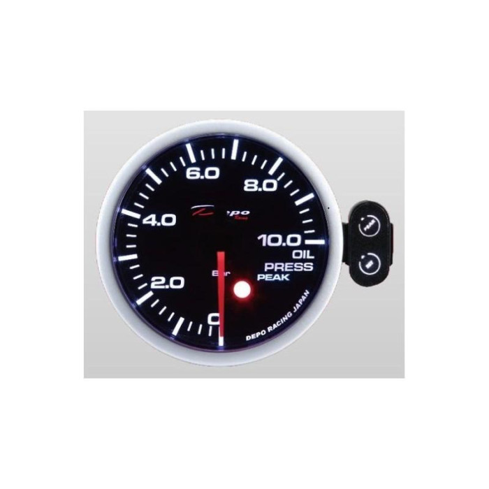 Снимка на Depo Racing digital 52mm oil pressure gauge 10bar PK-WA5227B Depo Racing PK-WA5227B. 
