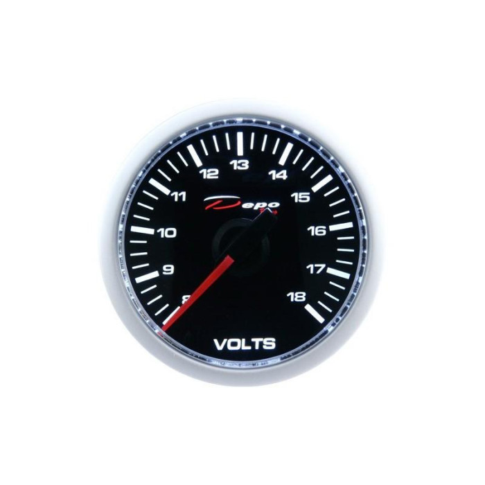 Снимка на Depo Racing digital battery voltage gauge 52mm CSM-W5291B Depo Racing CSM-W5291B. 