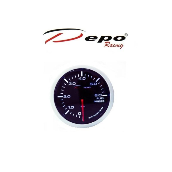 Снимка на Depo Racing digital fuel pressure gauge 6 bar 52mm WS-W5267B Depo Racing WS-W5267B. 