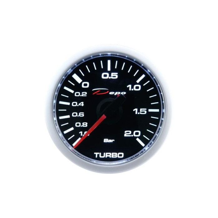 Снимка на Depo Racing mechanical boost gauge 2bar 52mm CSM-MW5201B Depo Racing CSM-MW5201B. 