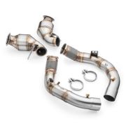 Снимка на Downpipe BMW M5 F90 + CATALYST HJS 300 cpsi EURO 6 RM Motors RM83992 Снимка на Downpipe BMW M5 F90 + CATALYST HJS 300 cpsi EURO 6 RM Motors RM83992