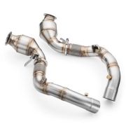 Снимка на Downpipe BMW M8 F92 + CATALYST HJS 300 cpsi EURO 6 RM Motors RM84027 Снимка на Downpipe BMW M8 F92 + CATALYST HJS 300 cpsi EURO 6 RM Motors RM84027