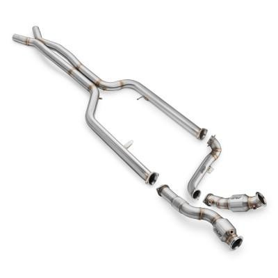 Снимка на Downpipe set with catalytic converter + midpipe do BMW M3 (G80/G81), M4 (G82 / G83) 3.0 S58 RM Motors RM85091