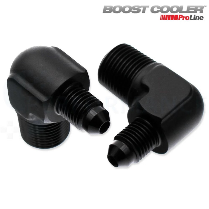 Снимка на Fitting 3/8-NPT to Dash 4, 90° - ProLine Snow Performance SP808PRO