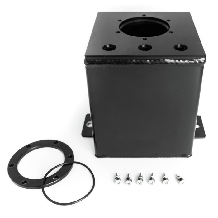Снимка на Fuel / petrol catchtank 2 litres for Bosch 044 petrol pump and much more. BAR-TEK Motorsport 2100063