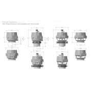 Снимка  на Garrett Vent BOV 50mm GVB-50A Red Garrett 914956-0001