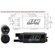 Снимка на High Flow In-Tank Fuel Pump 340lph AEM AEM Performance Electronic 50-1000 Снимка на High Flow In-Tank Fuel Pump 340lph AEM AEM Performance Electronic 50-1000