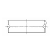 Снимка  на Mitsubishi 4G63T 4G64 Race main bearings  ACL 5M1219HX-STD
