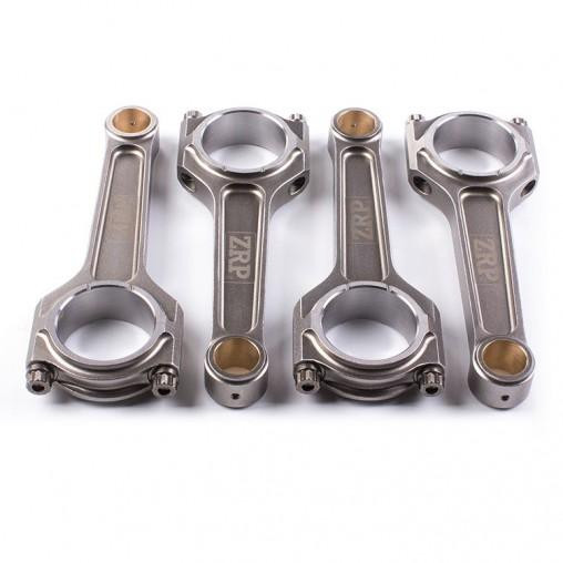 Снимка на Mitsubishi 4G63 I-Beam Pro Series Connecting Rods (156mm) with L19 Bolts ZRP R-MIT-007-IP