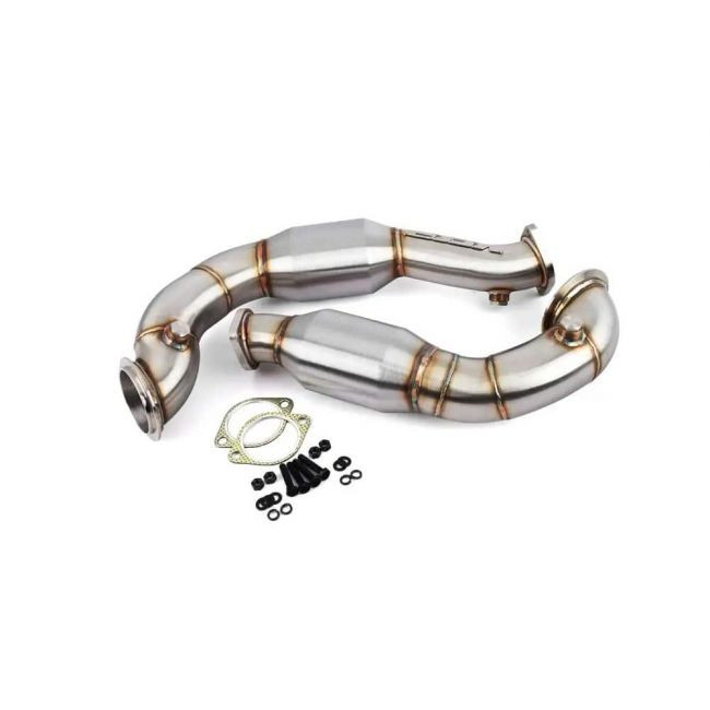 Снимка на N54 Catted Downpipes - For RWD 135/335 Vehicles VRSF VRS-DPS-N54-004