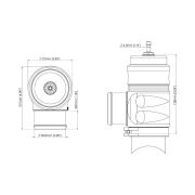 Снимка  на Turbosmart BOV Big Bubba BPV (By-Pass Valve) Sleeper Turbosmart TS-0204-1203