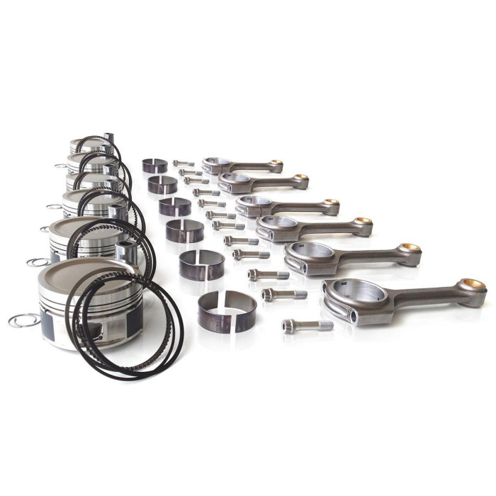 Снимка на V6 24V forged pistons & Steel connecting rod set from Wiseco & BAR-TEK® BAR-TEK Motorsport 22v6001
